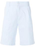 Carhartt Striped Chino Shorts - Blue