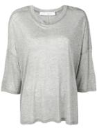 Iro Oversized Slouchy T-shirt - Grey