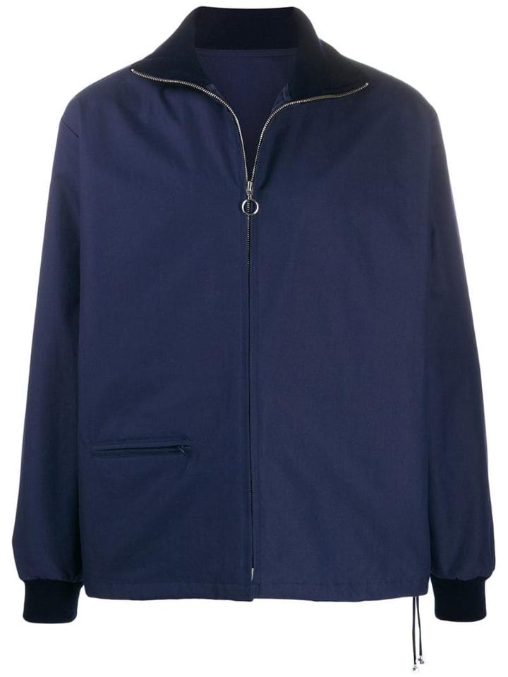 Anglozine Tilson Bomber Jacket - Blue