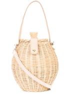 Ulla Johnson Rattan Basket Tite - Nude & Neutrals