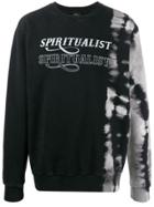 Marcelo Burlon County Of Milan Tie-dye Print Spiritualist Sweatshirt -