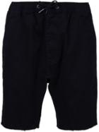 Zanerobe Drawstring Track Shorts, Men's, Size: 36, Black, Cotton/spandex/elastane