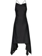 1017 Alyx 9sm Handkerchief-hem Slip Dress - Black