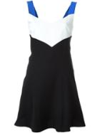 Kenzo Geometric Dress, Women's, Size: 38, Black, Polyester/viscose