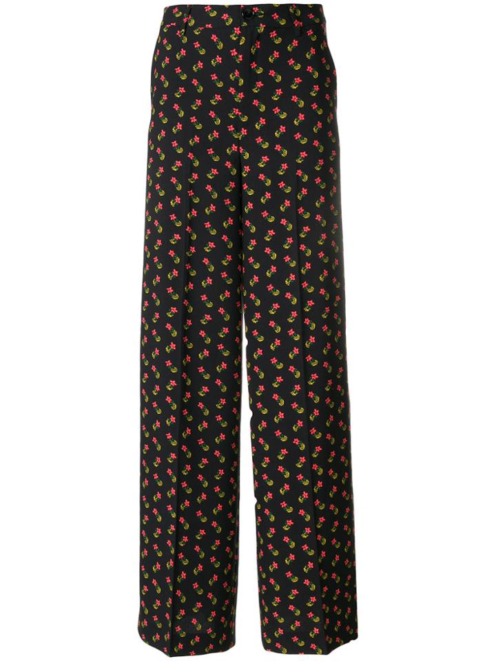 Essentiel Antwerp Floral Print Wide Trousers - Multicolour