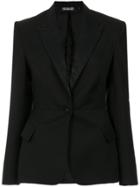 Reinaldo Lourenço Embroidered Blazer - Black