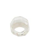 Chanel Vintage 2006 Ice Ring - White