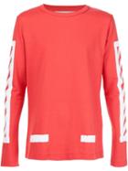 Off-white Striped Logo T-shirt