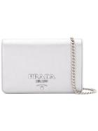 Prada Chain Strap Mini Bag - Grey