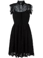 Blugirl Fit And Flare Lace Dress