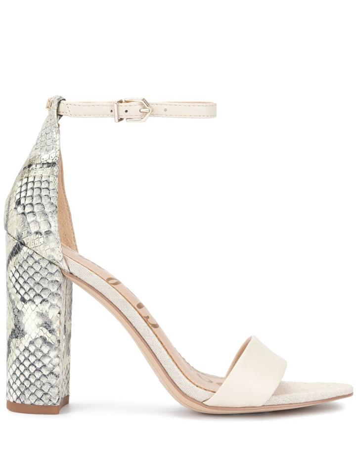 Sam Edelman Taro Block Heel Sandals - Brown