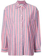 L'equip - Striped Shirt - Women - Cotton - M, Blue, Cotton
