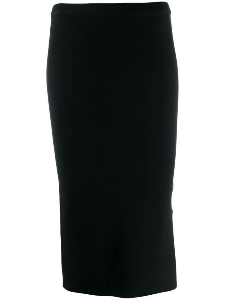 Joseph Stretch Pencil Skirt - Black