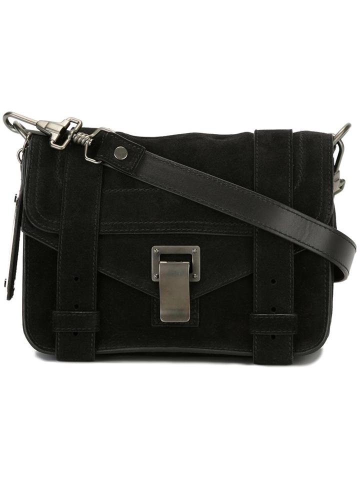 Proenza Schouler Mini 'ps1' Crossbody Bag, Women's, Black, Calf Suede