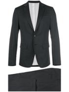 Dsquared2 Manchester Striped Suit - Grey