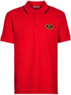 Burberry Archive Logo Cotton Piqué Polo Shirt - Red