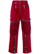 A-cold-wall* Utility Track Trousers - Red