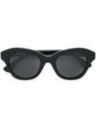 Linda Farrow Gallery 'dries Van Noten' Cat Eye Sunglasses - Black