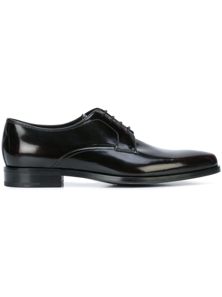 Prada Prada 2ea139p39 Brown Leather/fur/exotic Skins->calf Leather