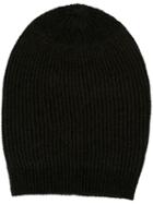 Rick Owens Medium Knit Beanie, Men's, Black, Polyamide/cashmere/wool