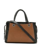 Mara Mac Leather Panelled Bag - Multicolour