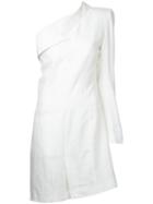 Ann Demeulemeester - Cut-off Detailing Jacket - Women - Cotton/hemp - 36, White, Cotton/hemp