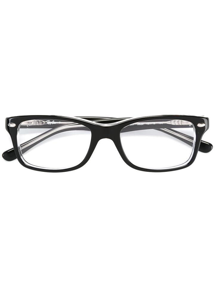 Ray Ban Junior Square Shaped Glasses, Black