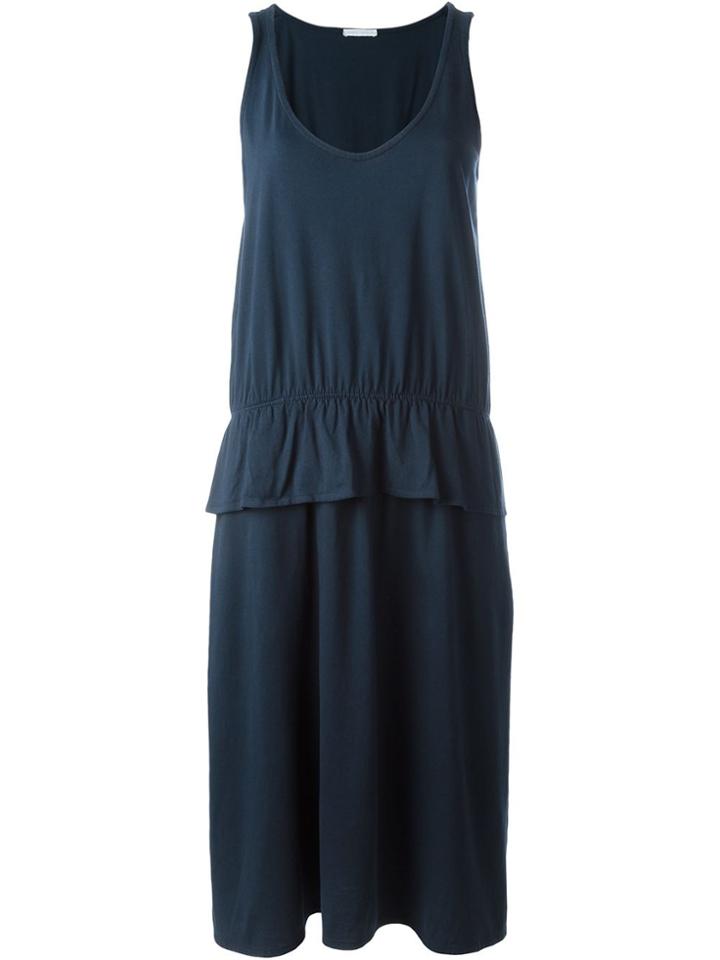 Société Anonyme Peplum Detail Tank Dress - Blue