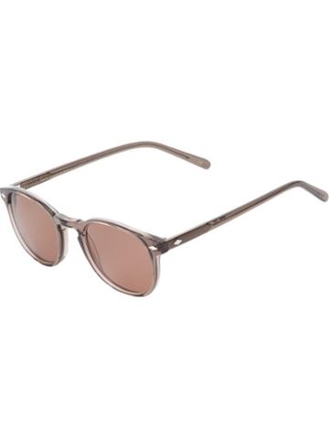 Lesca Circle Frame Sunglasses