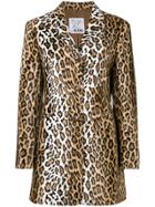 Moschino Vintage Faux Leopard Jacket - Brown