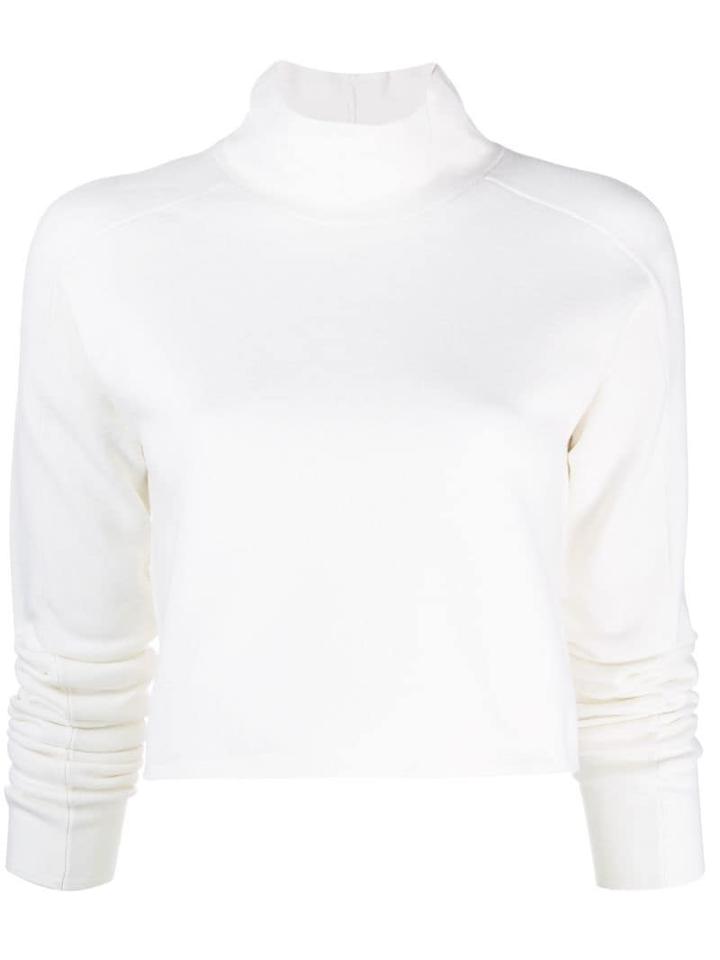 Helmut Lang Compact Crop Top - White