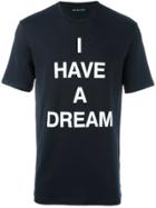 Neil Barrett 'i Have A Dream' T-shirt - Blue