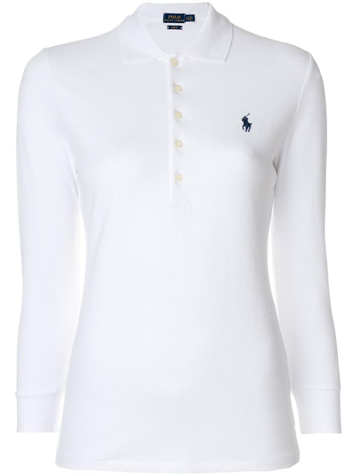 Polo Ralph Lauren Stretch Polo Shirt - White