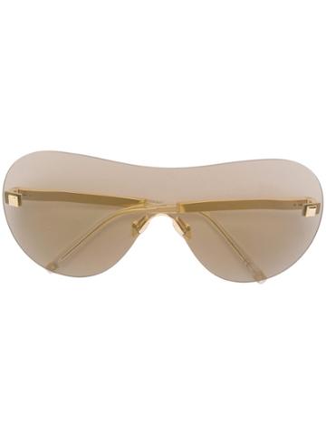 Boucheron Eyewear Oversized Sunglasses - Metallic