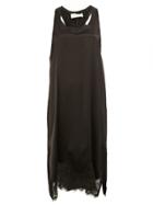 Faith Connexion Lace Hem Sleeveless Dress - Black