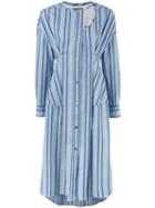 Isabel Marant - Selby Deconstructed Shirt Dress - Women - Cotton - 40, Blue, Cotton