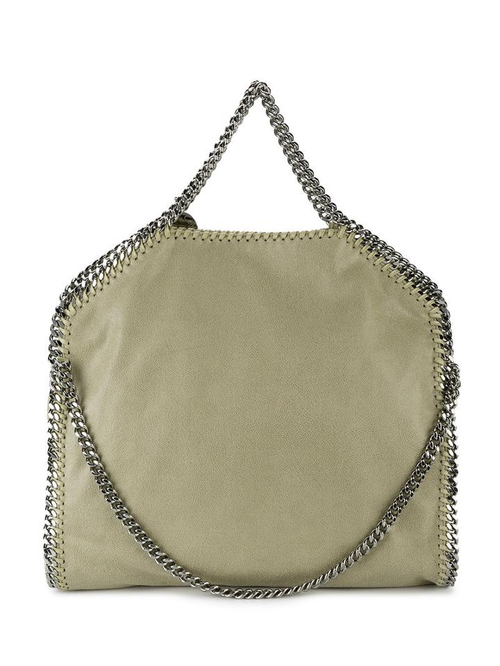 Stella Mccartney - Small Falabella Tote - Women - Polyester/metal - One Size, Nude/neutrals, Polyester/metal