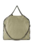 Stella Mccartney - Small Falabella Tote - Women - Polyester/metal - One Size, Nude/neutrals, Polyester/metal