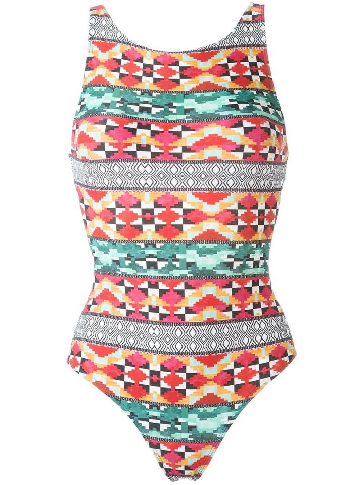 Lygia & Nanny Printed Swimsuit, Women's, Size: 38, Polyamide/spandex/elastane