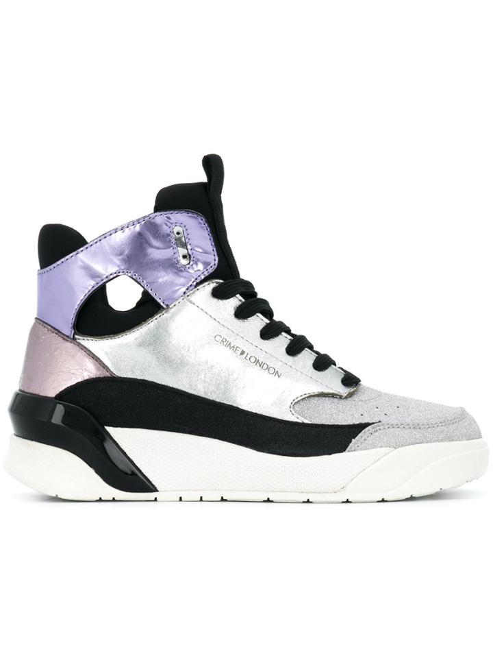 Crime London Kobe Sneakers - Grey