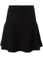 Dorothee Schumacher Flounce Skirt, Women's, Size: 1, Black, Polyamide/spandex/elastane/virgin Wool