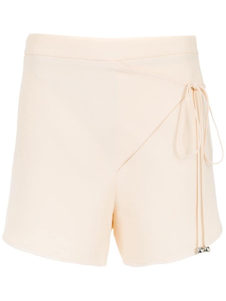 Nk Wrap Style Shorts - Nude & Neutrals