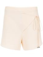 Nk Wrap Style Shorts - Nude & Neutrals