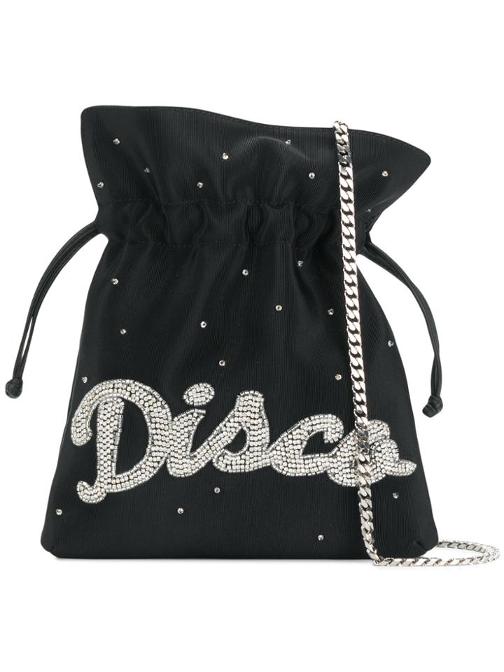 Les Petits Joueurs Disco Shoulder Bag - Black