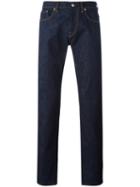 Ps By Paul Smith Straight-leg Jeans, Size: 31/32, Blue, Cotton/polyurethane