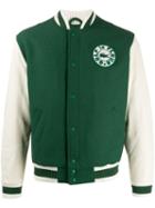 Lacoste Live Logo Patch Bomber Jacket - Green