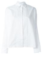 Mm6 Maison Margiela Pleated Front Shirt