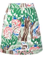 Victoria Victoria Beckham Pocket Skirt - Green