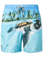 Mc2 Saint Barth - Printed Swim Shorts - Men - Polyamide/polyester/spandex/elastane - L, Polyamide/polyester/spandex/elastane