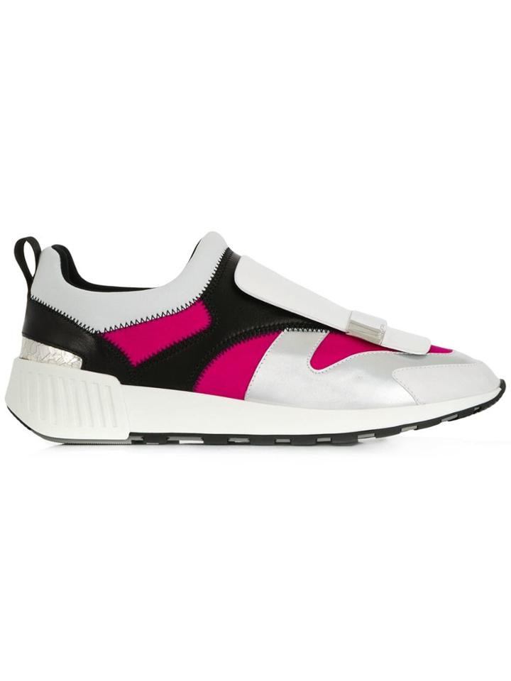 Sergio Rossi Low Top Trainers - White